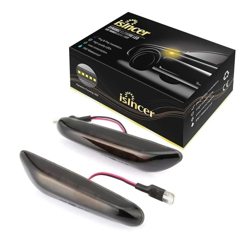 1 Pair Auto Blinker LED Blinker Blinker Lampe Signallampe Seitenmarkierung Für bmw E90 E91 E92 E93 E60 E87 E82