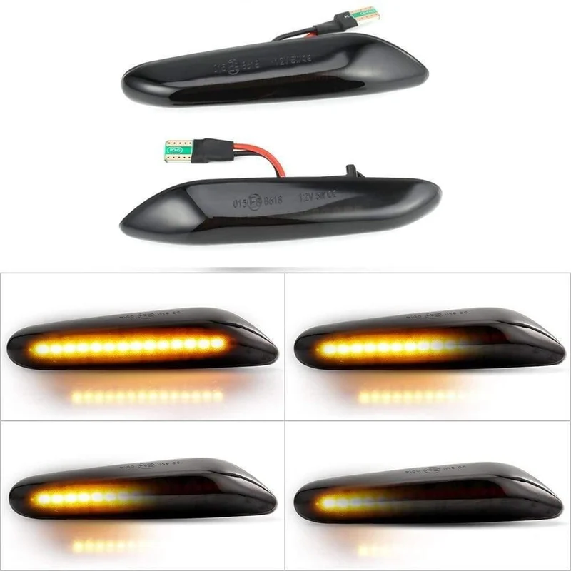 1 Pair Auto Blinker LED Blinker Blinker Lampe Signallampe Seitenmarkierung Für bmw E90 E91 E92 E93 E60 E87 E82