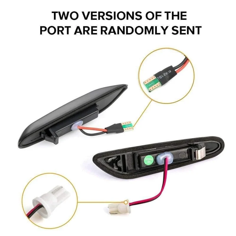 1 Pair Auto Blinker LED Blinker Blinker Lampe Signallampe Seitenmarkierung Für bmw E90 E91 E92 E93 E60 E87 E82
