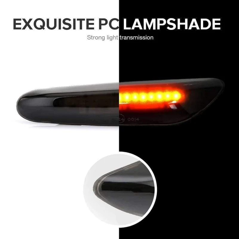 1 Pair Auto Blinker LED Blinker Blinker Lampe Signallampe Seitenmarkierung Für bmw E90 E91 E92 E93 E60 E87 E82