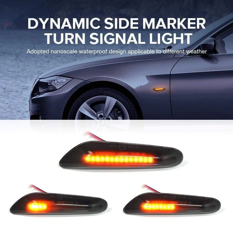 1 Pair Auto Blinker LED Blinker Blinker Lampe Signallampe Seitenmarkierung Für bmw E90 E91 E92 E93 E60 E87 E82