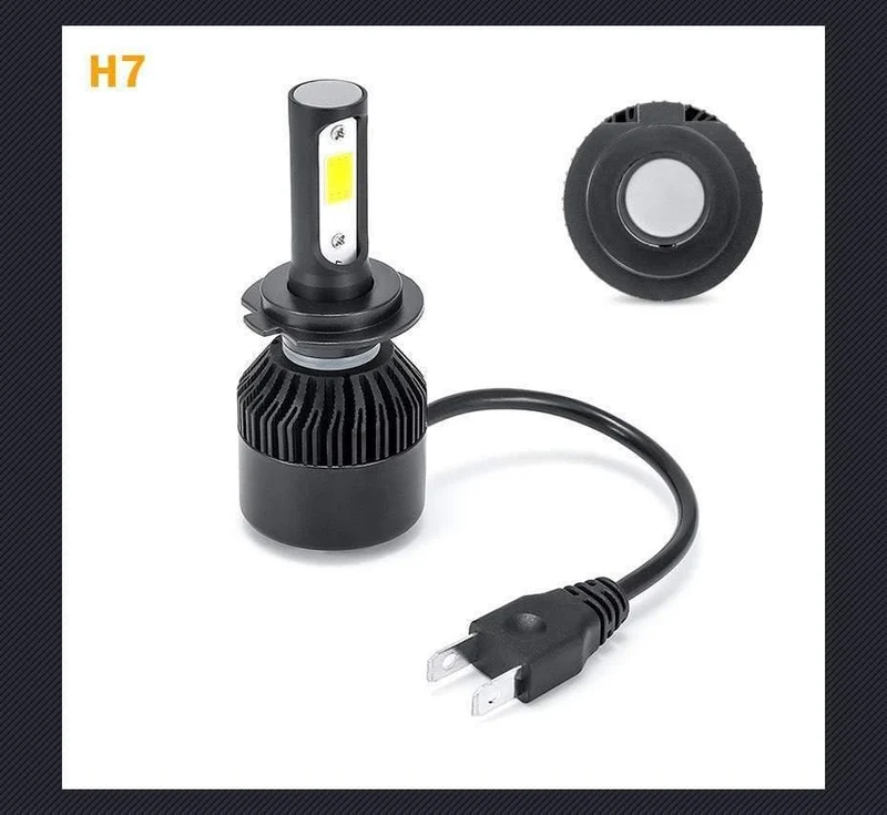 2PCS H4 H7 Autoscheinwerfer 100W 10000LM H11 H1 9006 LED Scheinwerfer Kit Abblendlicht 6500K für LED 12V 24V Autolampen