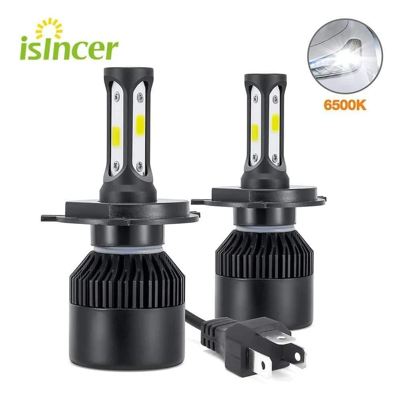 2PCS H4 H7 Autoscheinwerfer 100W 10000LM H11 H1 9006 LED Scheinwerfer Kit Abblendlicht 6500K für LED 12V 24V Autolampen