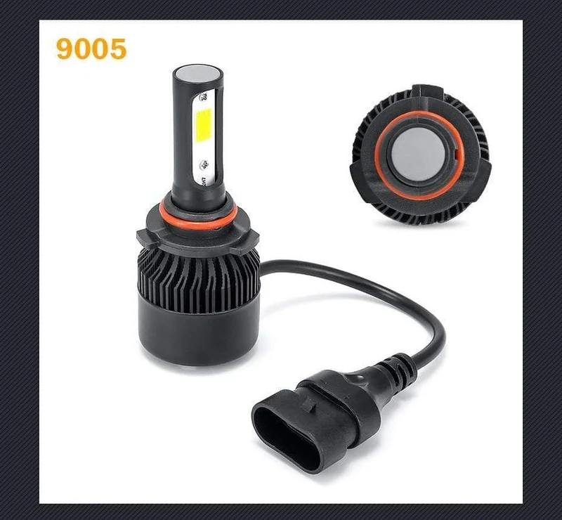 2PCS H4 H7 Autoscheinwerfer 100W 10000LM H11 H1 9006 LED Scheinwerfer Kit Abblendlicht 6500K für LED 12V 24V Autolampen