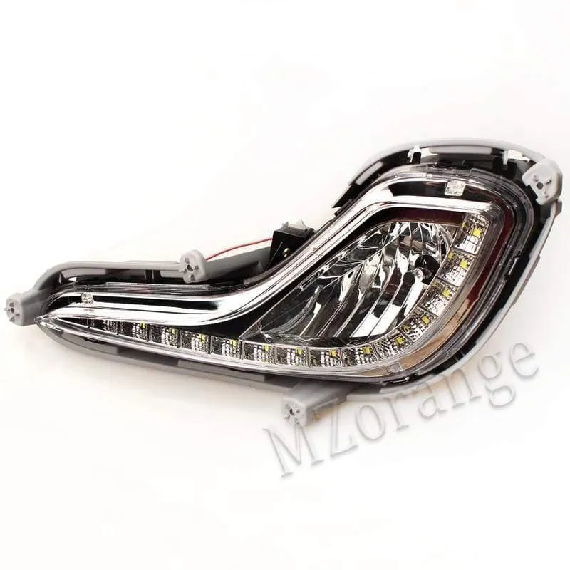 Auto Externe Lichtquelle Fit Für Hyundai Accent Solaris Verna 2010-2013 Tagfahrlicht Nebelscheinwerfer Signal DRL Xenon Lampe