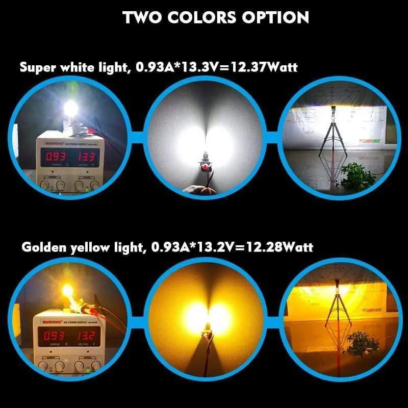 H11 H8 LED Autonebelscheinwerfer H9 H16 9005 9006 2400Lm 6000K Weiß 3000K Gelb 8000K Blau Auto DRL Nebelscheinwerfer 2Pcs