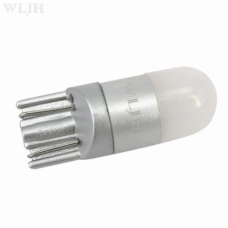 2x 6000K Weißes Autolicht T10 W5W Led-Glühlampe 3030 1SMD Auto-Dome-Leseleuchten Seitenmarkierungs-Standlichtlampen