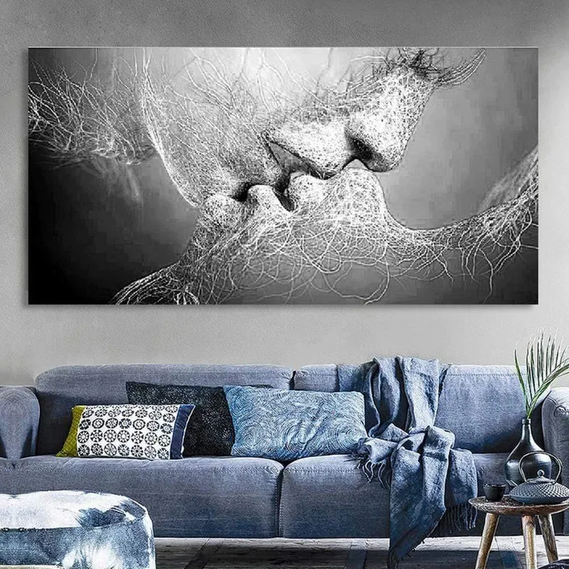 Leinwand Malerei Abstrakte Druckplakat Bilder Home Schlafzimmer Wohnzimmer Dekoration Wandkunst