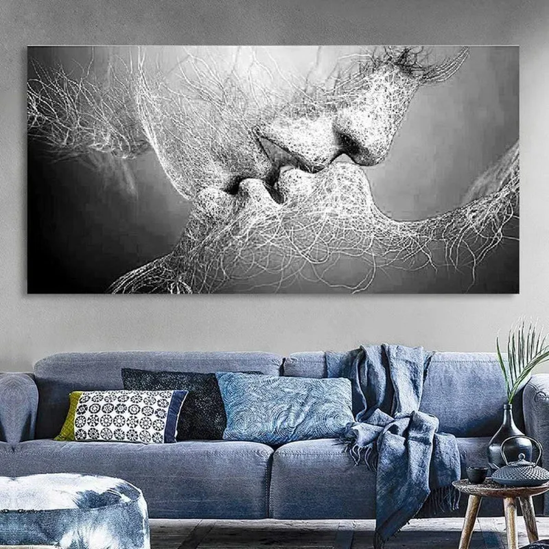 Leinwand Malerei Abstrakte Druckplakat Bilder Home Schlafzimmer Wohnzimmer Dekoration Wandkunst