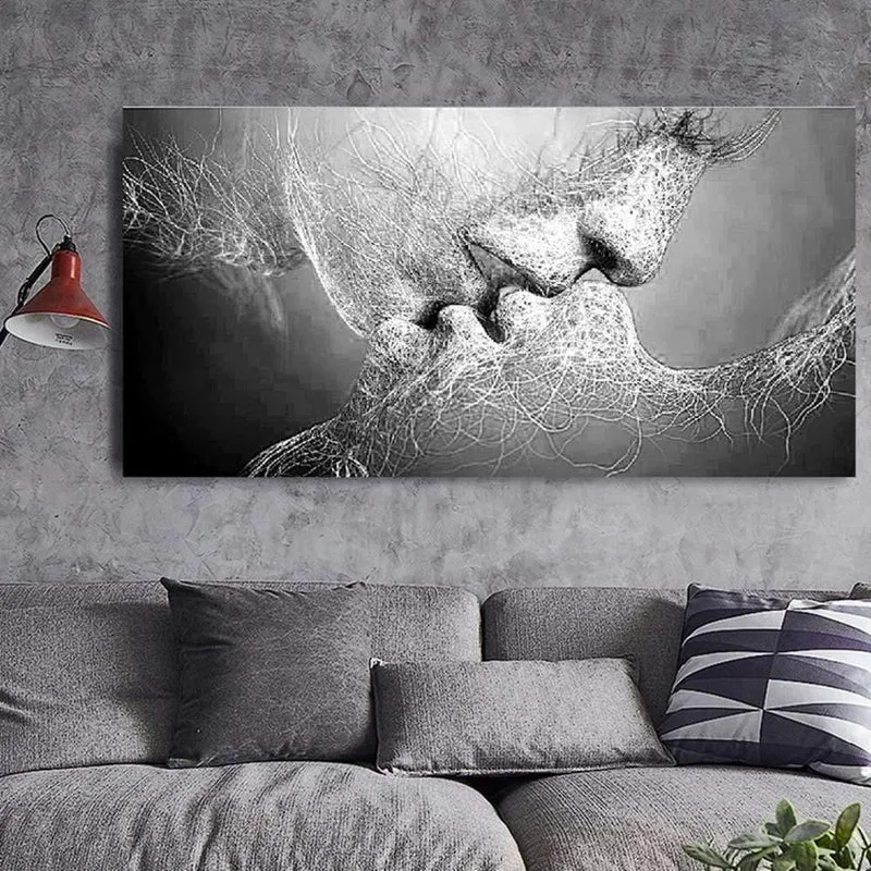 Leinwand Malerei Abstrakte Druckplakat Bilder Home Schlafzimmer Wohnzimmer Dekoration Wandkunst