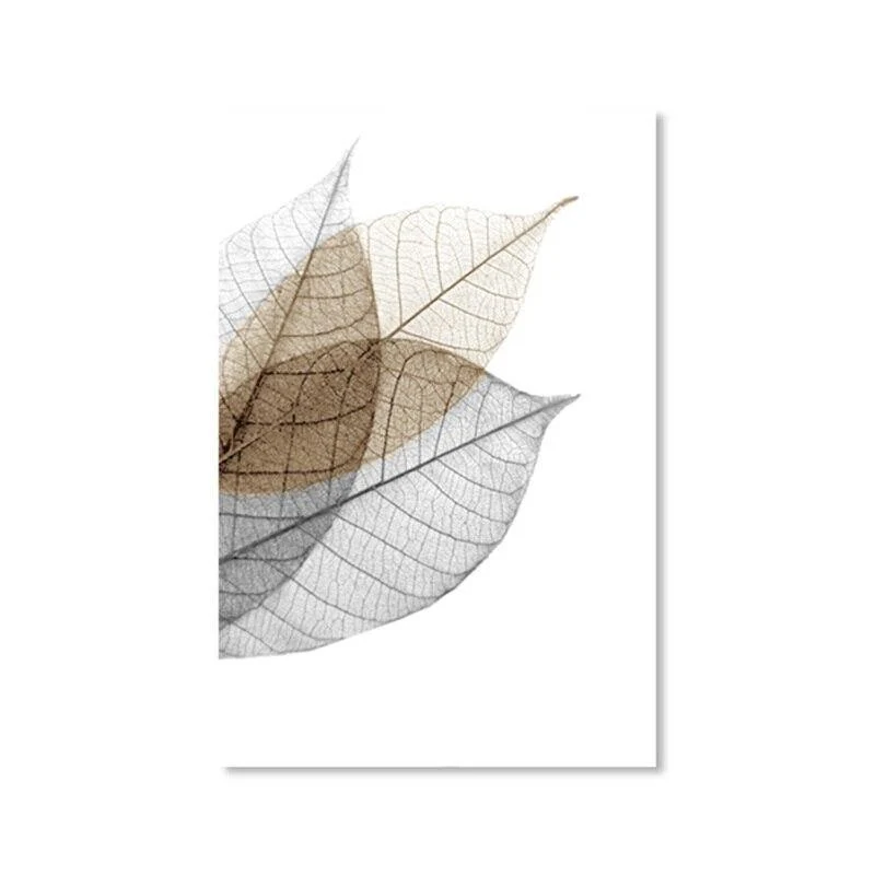 Abstrakte Blätter Leinwand Gemälde Poster Druck Nordic Minimalistische Wand Kunst Bilder Für Wohnzimmer Schlafzimmer Wohnkultur