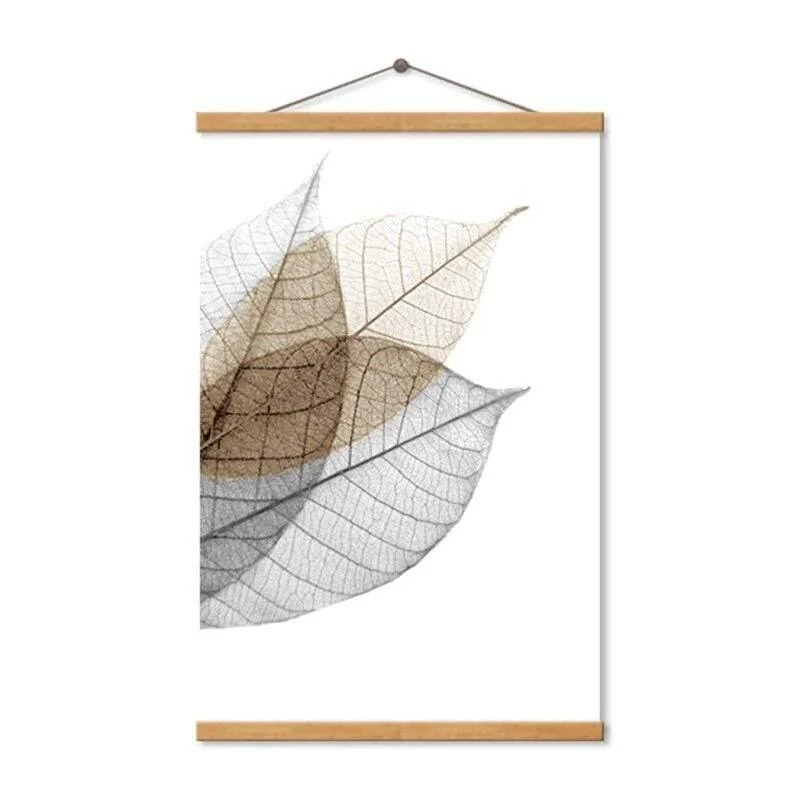 Abstrakte Blätter Leinwand Gemälde Poster Druck Nordic Minimalistische Wand Kunst Bilder Für Wohnzimmer Schlafzimmer Wohnkultur