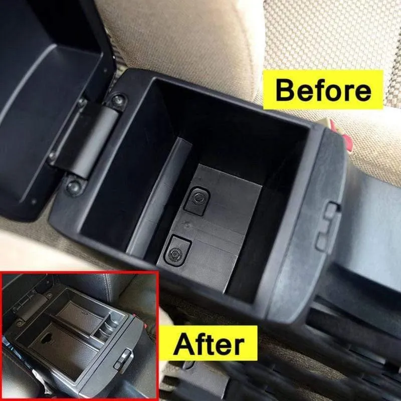 Tablett Armlehne Center Storage Box Für Toyota Hilux 2004-2014 Innen Zubehör Auto-styling