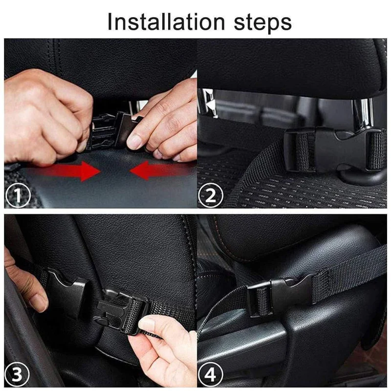 Auto-Rücksitz-Organizer mit Touchscreen-Tablet-Halter + 9-Aufbewahrungstaschen Trittmatten für Kindersitz-Rückenprotektoren für Kleinkinder
