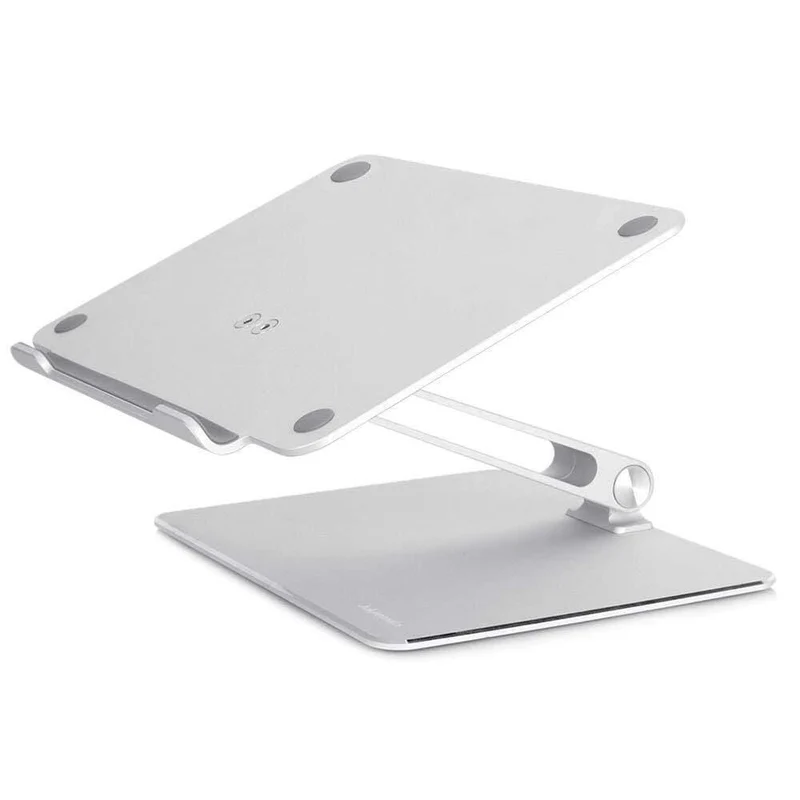 Notebook-Ständer, verstellbarer Winkel, Aluminiumlegierung, freier Hub, Laptop-Höhenhalter für MacBook, Dell, HP, iPad Pro 7–17 Zoll