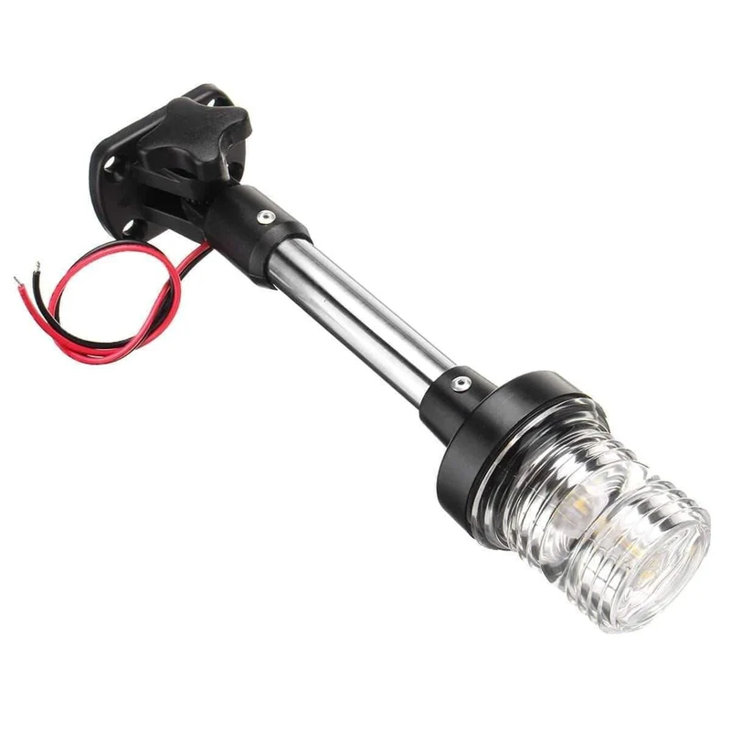 12V-24V Pactrade Marine Boot Falten Unten Falten LED Navigation Licht Für Yacht Boot Heck Anker licht Segeln Signal Licht