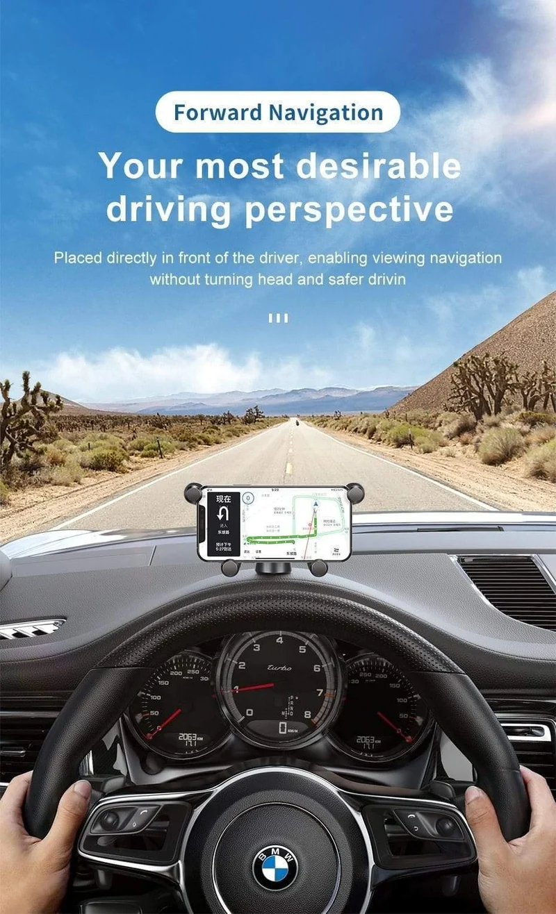 Baseus Gravity Autotelefonhalter für iPhone X 11 XR Samsung Xiaomi Smartphone Dashboard GPS-Ständer Mobile Unterstützung Autohalterung