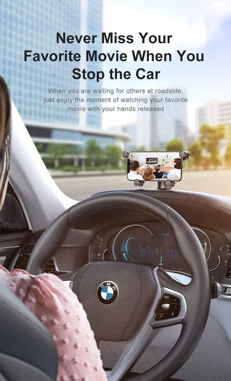 Baseus Gravity Autotelefonhalter für iPhone X 11 XR Samsung Xiaomi Smartphone Dashboard GPS-Ständer Mobile Unterstützung Autohalterung