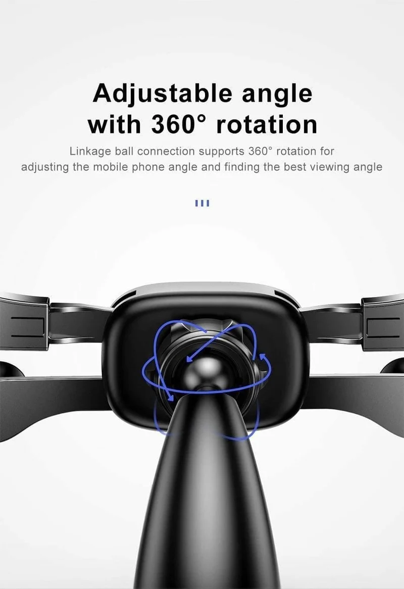 Baseus Gravity Autotelefonhalter für iPhone X 11 XR Samsung Xiaomi Smartphone Dashboard GPS-Ständer Mobile Unterstützung Autohalterung