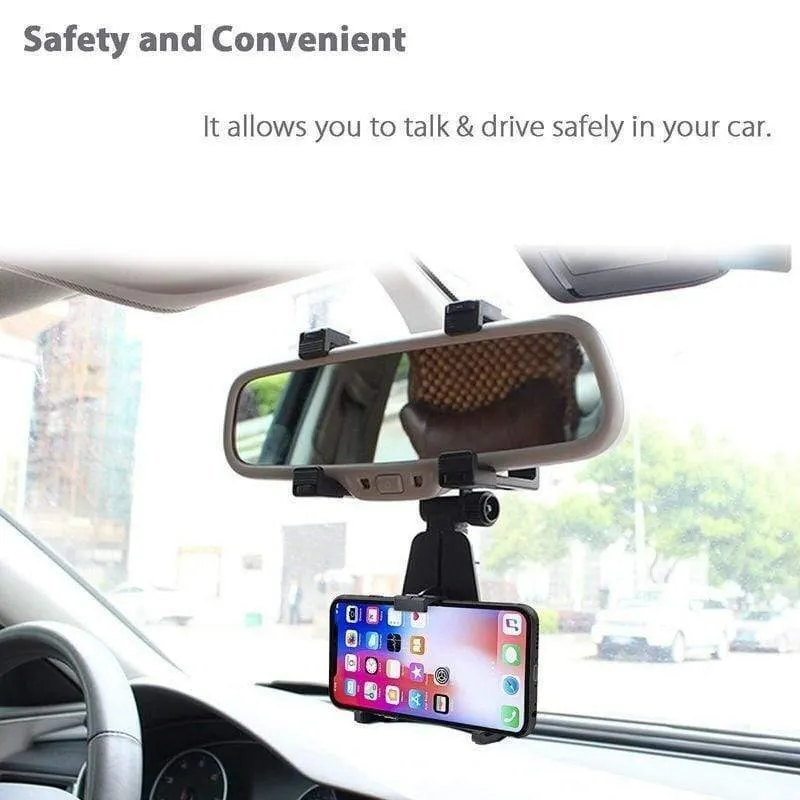 Universal Auto Auto Rückspiegel Halterung Ständer Halter Cradle für Handy GPS