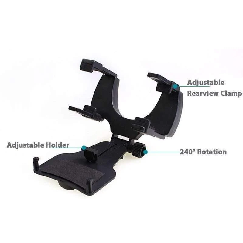 Universal Auto Auto Rückspiegel Halterung Ständer Halter Cradle für Handy GPS