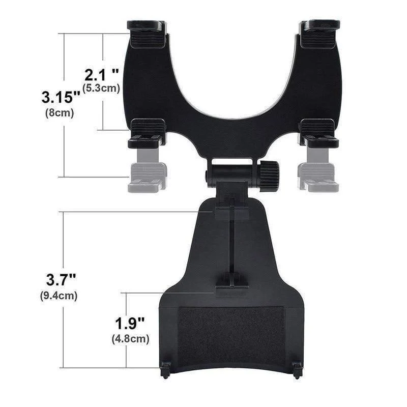 Universal Auto Auto Rückspiegel Halterung Ständer Halter Cradle für Handy GPS