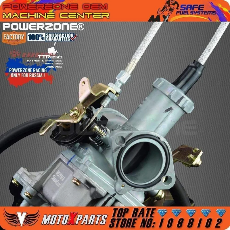 PZ30 30mm Vergaser Beschleunigungspumpe Racing 200cc 250cc Für Keihin ABM IRBIS TTR 250 Mit Doppelgaszug