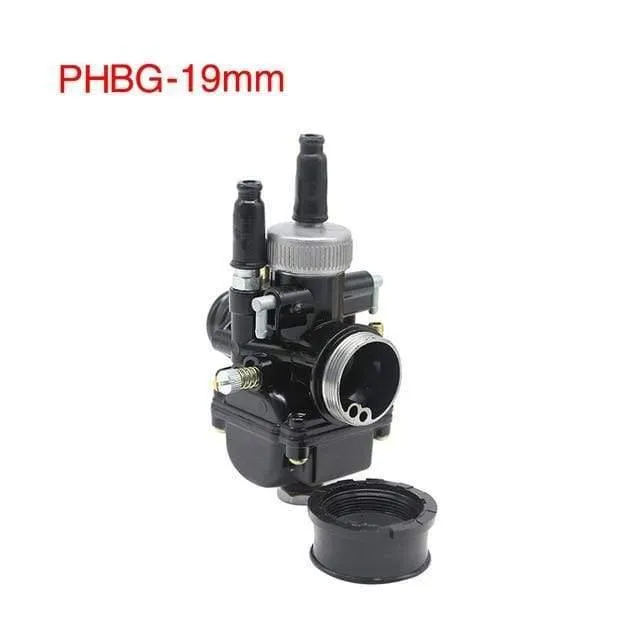 17mm 19mm 21mm Dellorto PHBG DS Schwarz Racing Vergaser Carb DIO JOG 50cc 90cc BWS100 für Puch Yamaha Zuma Motorrad
