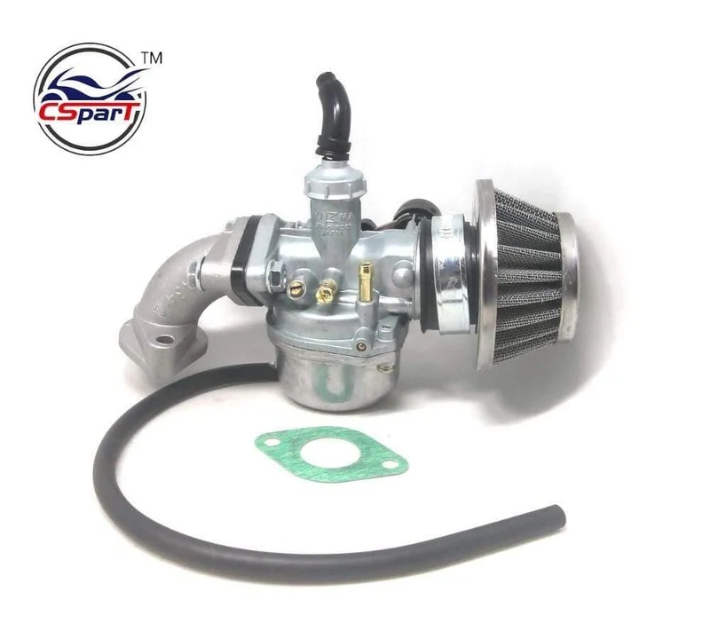 PZ19 19mm Handdrossel Vergaser Einlassrohr Luftfilter Kraftstofffilter 50cc 70cc 90cc 110cc 125cc Quad ATV Taotao Sunl newoke