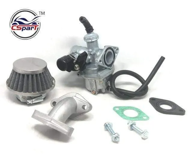 PZ19 19mm Handdrossel Vergaser Einlassrohr Luftfilter Kraftstofffilter 50cc 70cc 90cc 110cc 125cc Quad ATV Taotao Sunl newoke