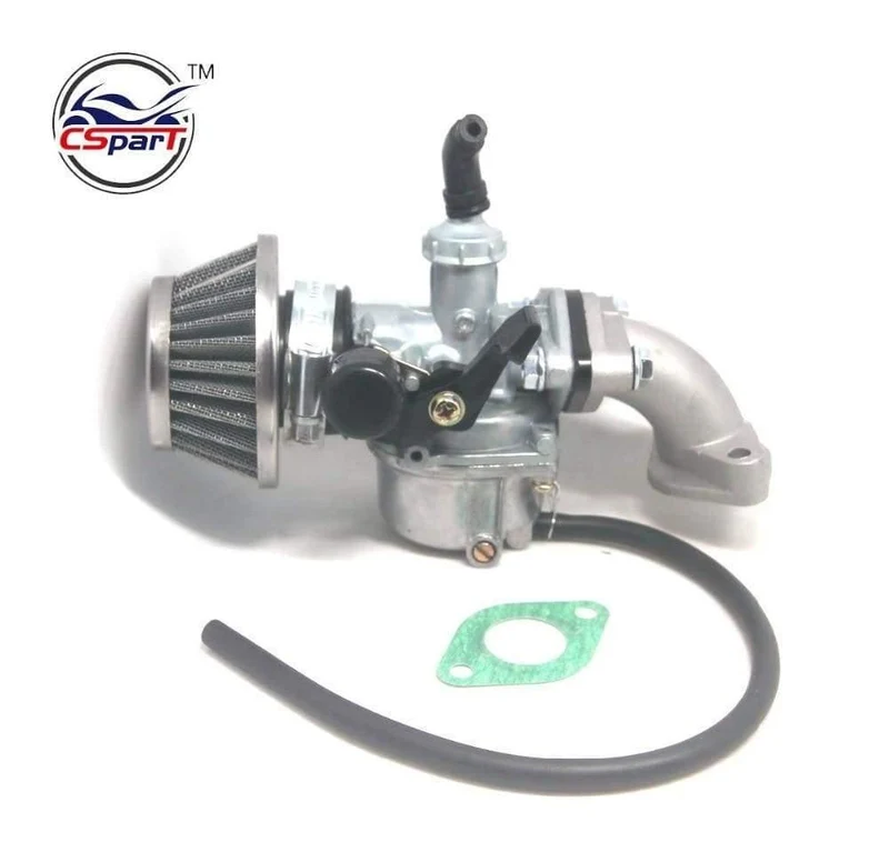 PZ19 19mm Handdrossel Vergaser Einlassrohr Luftfilter Kraftstofffilter 50cc 70cc 90cc 110cc 125cc Quad ATV Taotao Sunl newoke