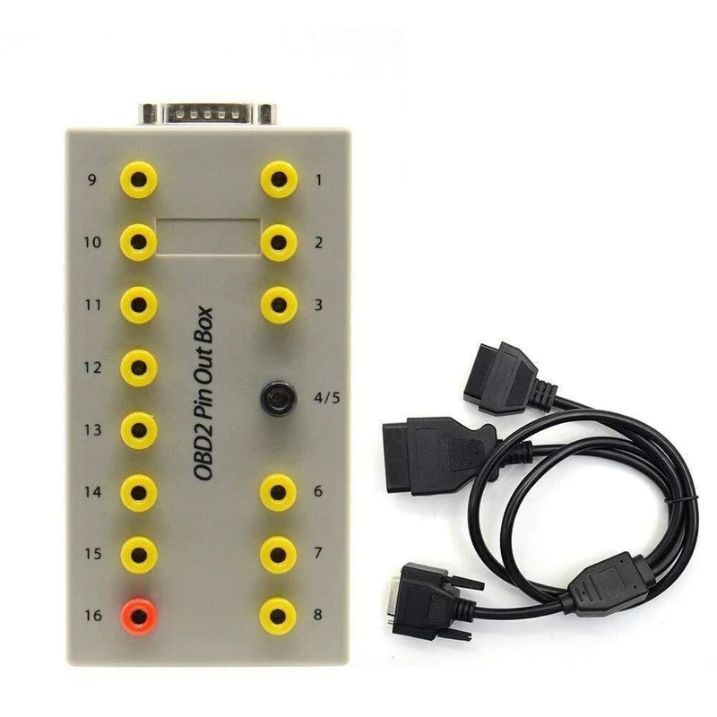 OBDII Protokoll Detektor Auto OBD Breakout Box Breakout Tool OBD2 Pin Out BOX