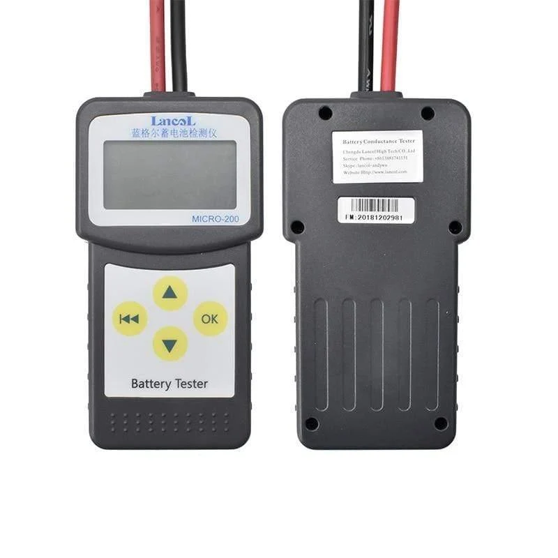 Micro200 DiagnosetoolsAuto Autobatterie-Tools Autofabrik für Autos CCA100-2000 Batterietester Autotester-Tools
