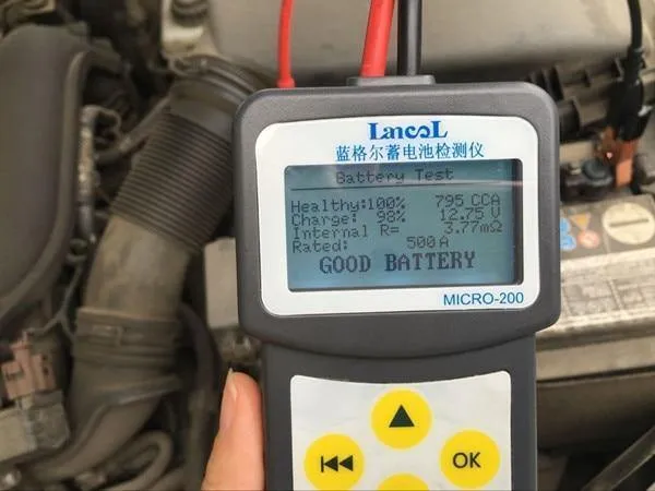 Micro200 DiagnosetoolsAuto Autobatterie-Tools Autofabrik für Autos CCA100-2000 Batterietester Autotester-Tools