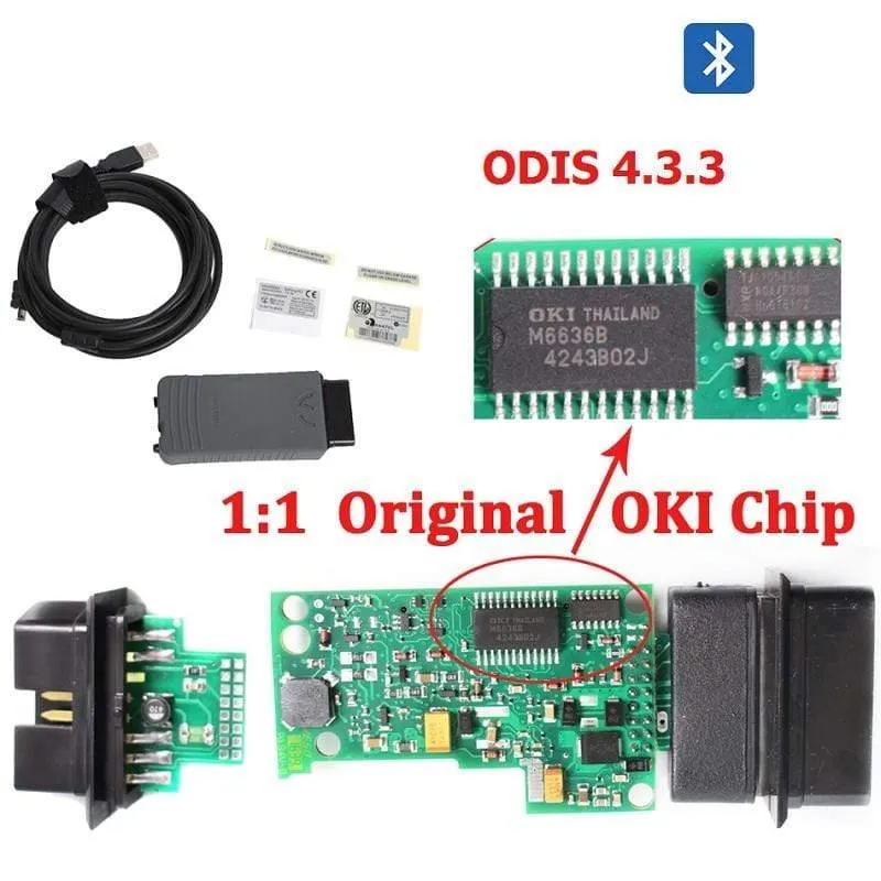 Diagnosewerkzeug VAS 5054A V19 ODIS 4.3.3 mit OKI Funktion vas5054 vas5054a Bluetooth vas5054a Freies Verschiffen
