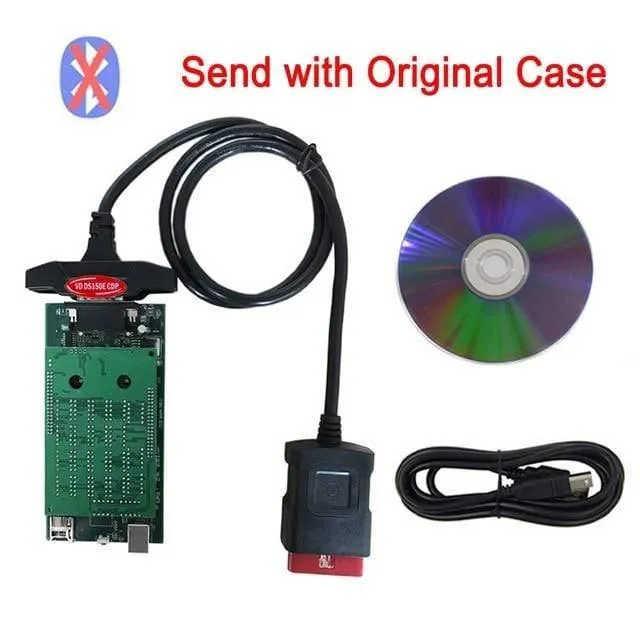 VCI vd ds150e cdp pro plus 2016.r0 mit keygen für delphis obd2 diagnose reparatur werkzeug led 3in1 Scanner für autos lkw