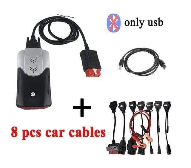 VCI vd ds150e cdp pro plus 2016.r0 mit keygen für delphis obd2 diagnose reparatur werkzeug led 3in1 Scanner für autos lkw