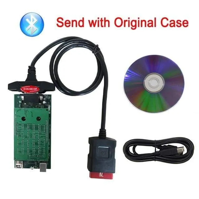 VCI vd ds150e cdp pro plus 2016.r0 mit keygen für delphis obd2 diagnose reparatur werkzeug led 3in1 Scanner für autos lkw