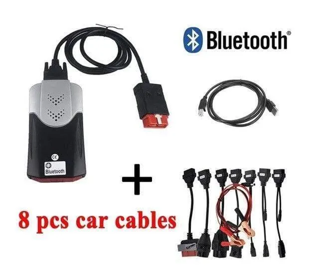 VCI vd ds150e cdp pro plus 2016.r0 mit keygen für delphis obd2 diagnose reparatur werkzeug led 3in1 Scanner für autos lkw