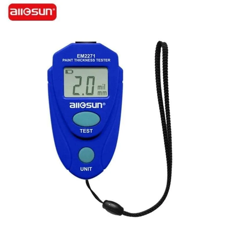 EM2271 Digital LCD Beschichtung Dicke Gauge Auto Malerei Dicke Tester Farbe Dicke Meter DIY Instrument