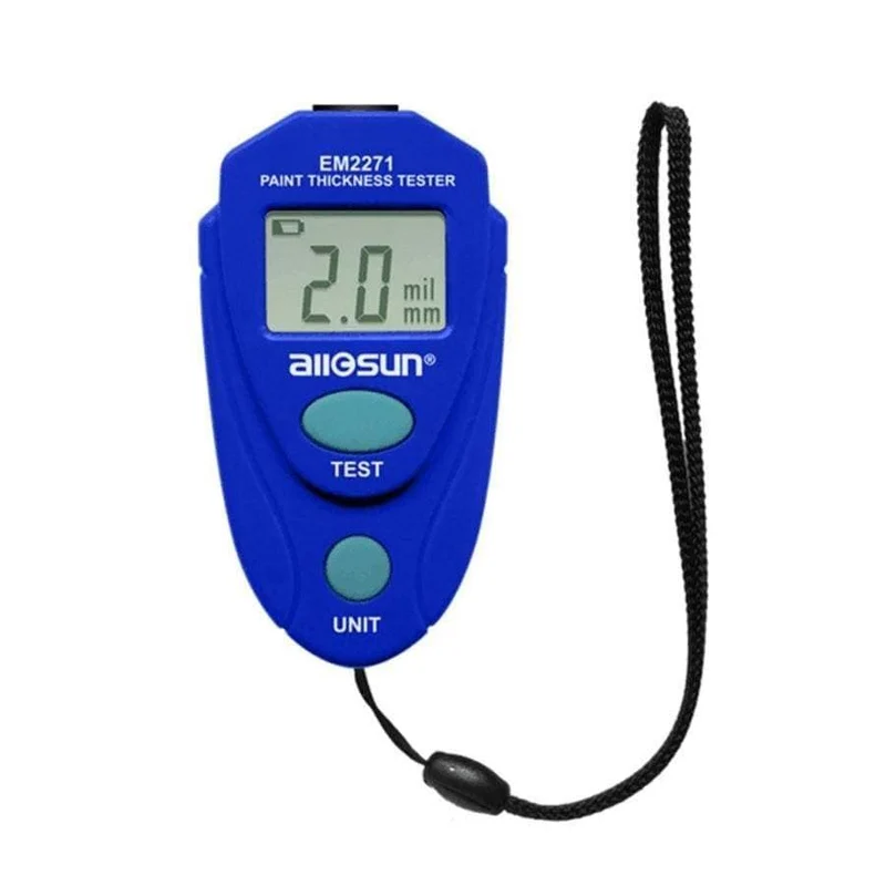 EM2271 Digital LCD Beschichtung Dicke Gauge Auto Malerei Dicke Tester Farbe Dicke Meter DIY Instrument