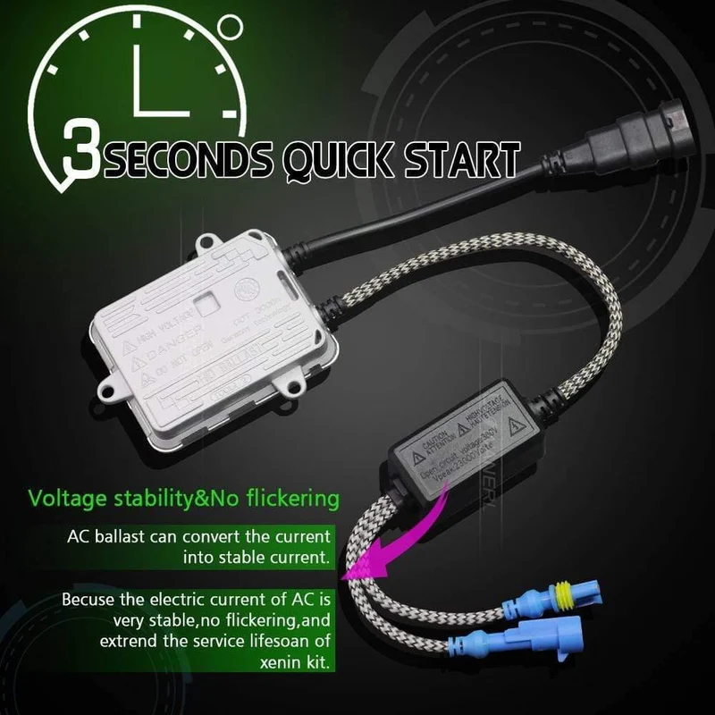 55W Auto Xenon Licht HID Kit Slim Ballast AC Birne Scheinwerfer Nebelscheinwerfer H1 H7 H8 H11 9005 HB3 3000K 4300K 6000K 8000K 12V