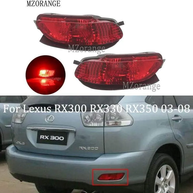 Auto LED Heckstoßstange Lichter Brems Schwanz Reflektor Nebelscheinwerfer Nebelscheinwerfer Blinker Für Lexus RX300 RX330 RX350 2003-2008