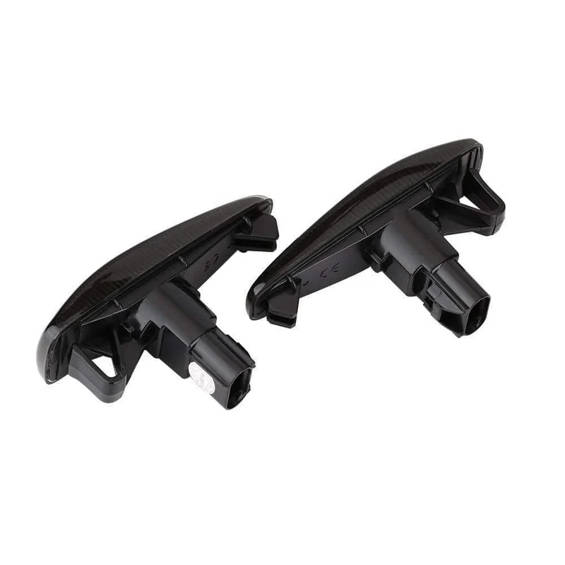 2-Teile Gelb Dynamisches LED-Fender-Seitenmarkierungs-Blinklicht Gelb 8351A001 Für Mistubish Lancer EVO X LED-Rauchlicht