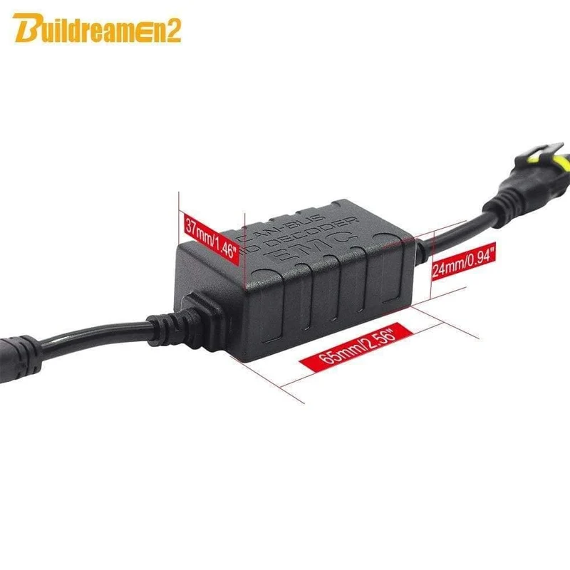 CANBUS Decoder für Auto HID Xenon Licht KIT H1 H3 H4 H7 H8 / 9 / 11 9005 9006 9007 Warnlöscher No Error Capacitor