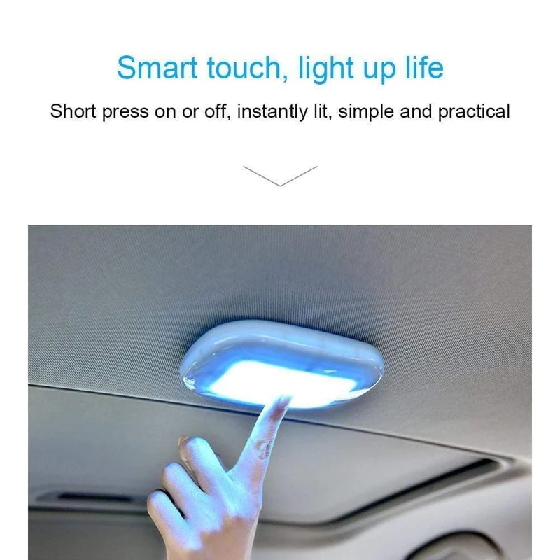 Auto LED USB Lademagnet Kofferraum Tag Kuppel Gepäck Lichter Fach Lesen Innen Lampe Universal 1Pcs