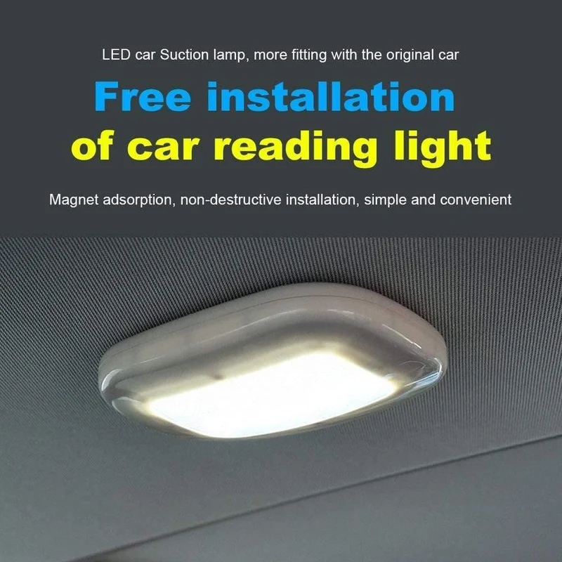 Auto LED USB Lademagnet Kofferraum Tag Kuppel Gepäck Lichter Fach Lesen Innen Lampe Universal 1Pcs
