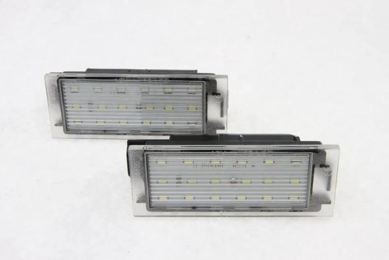 2x LED Kennzeichenbeleuchtung für Renault Megane 4 IV Fastback Canbus