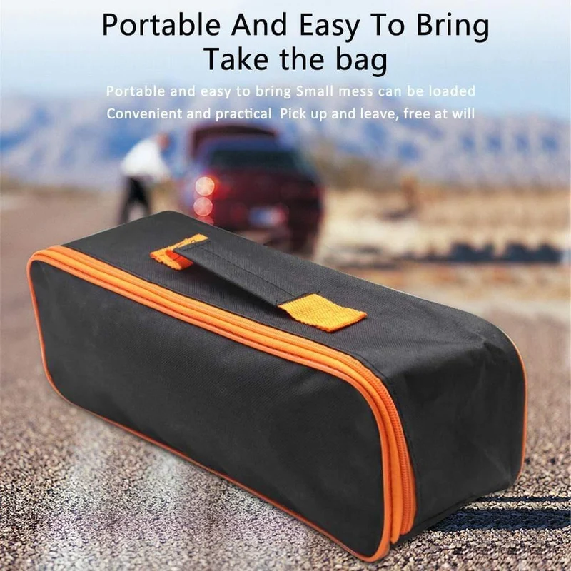 Tragbare Handheld Wireless Staubsauger Lagerung Tasche Mini Trockenen Dual-Use-Staubsauger Kit Stilvolle Auto Zubehör Liefert