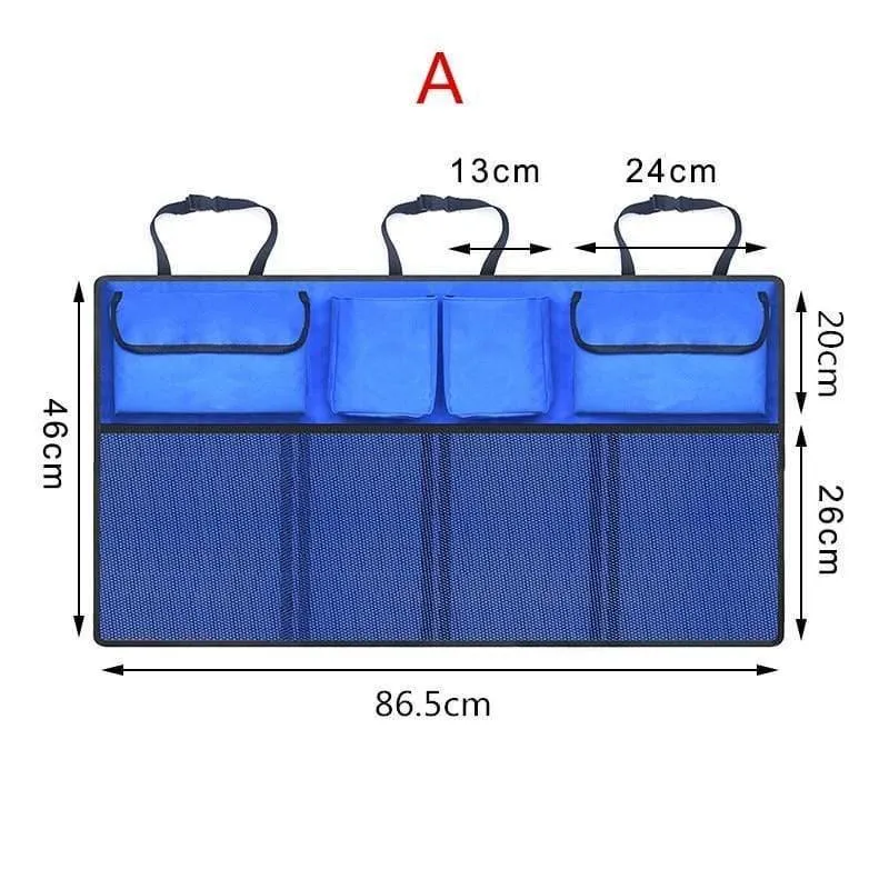 Auto Hinten Sitz Zurück Lagerung Tasche Multi Hängende Netze Tasche Trunk Bag Organizer Auto Verstauen Aufräumen Innen Zubehör Liefert